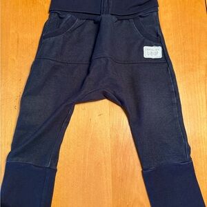 Navy Kids Joggers with Patch Detail